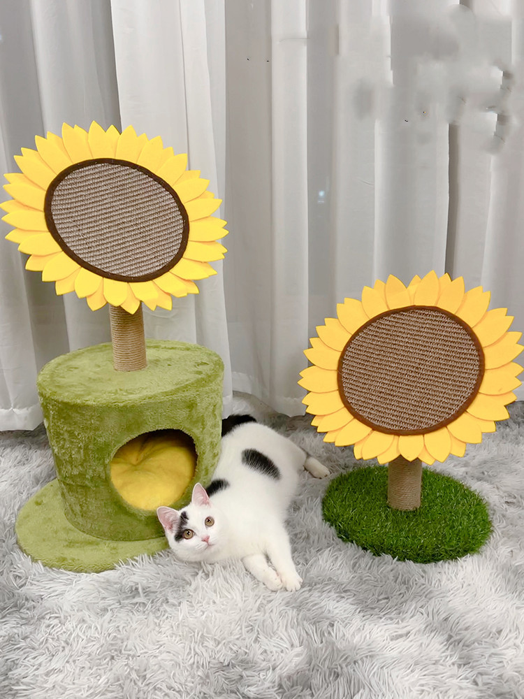 Cat Vertical Cat Scratching Board Scratching Nest House Grinding Claws Large - الصورة 6