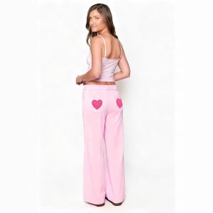Womens High-waisted Straight-leg Jogger Pants Trendy And Stylish
