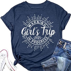 Womens Cotton T-Shirt With Printed Letters