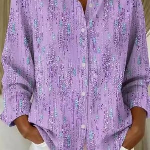 Willowbrook Plaid Long Sleeve Work Blouse