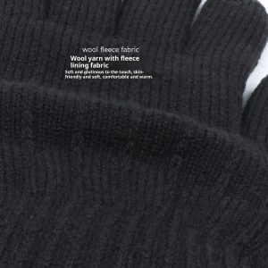 Gloves Outdoor Riding Wind-proof And Cold Protection Fleece-lined Thickened