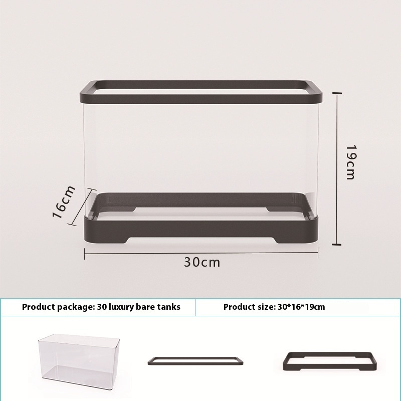 Four Generation Acrylic Fish Tank Lazy Transparent - الصورة 3