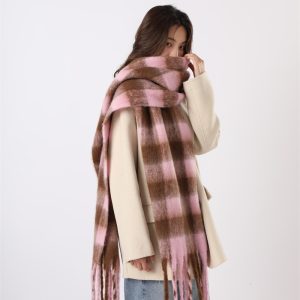 Womens Winter Scarf For WarmthPremium Faux Cashmere With A Luxurious Feel