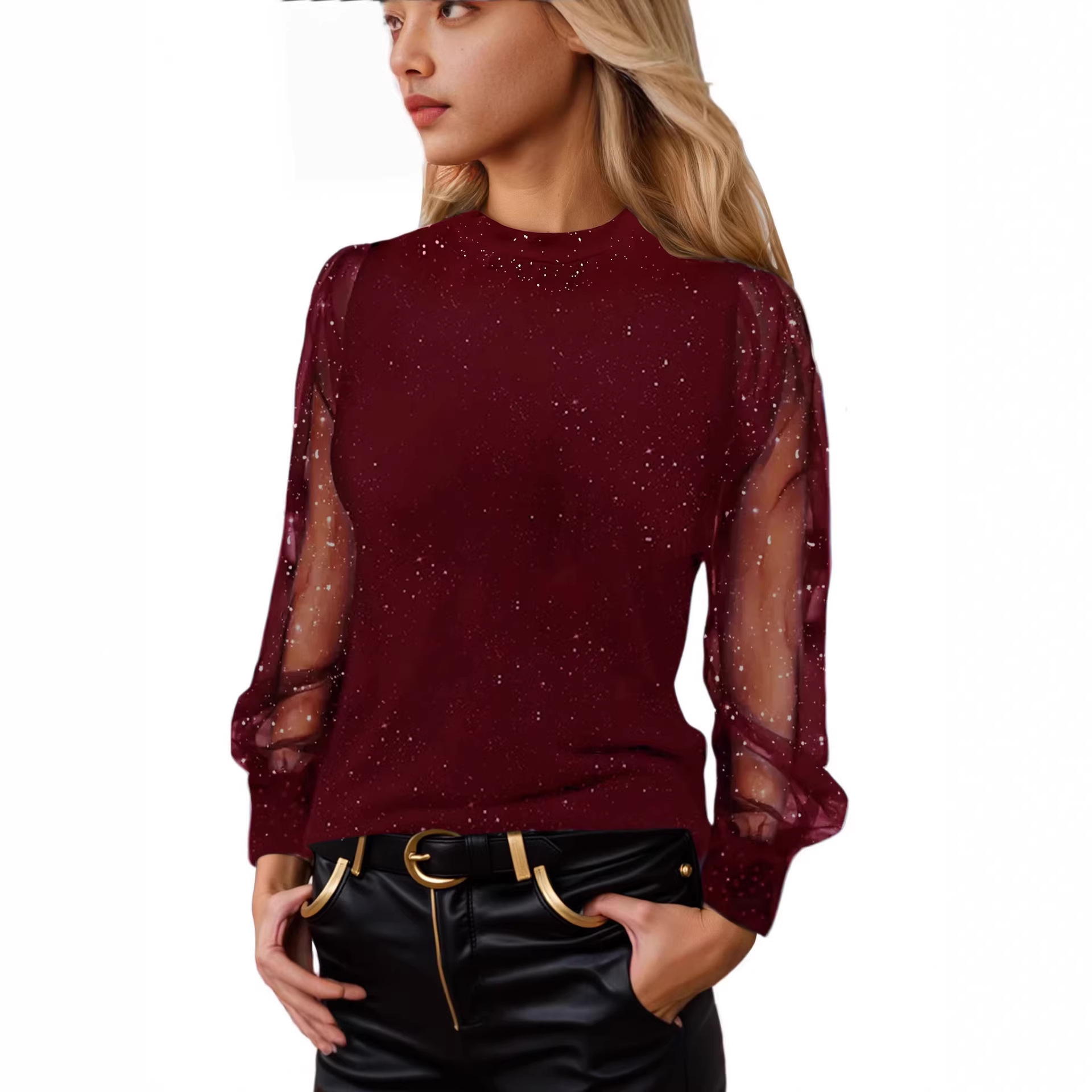 Relaxed Fit Crew Neck Casual T-shirt - الصورة 3