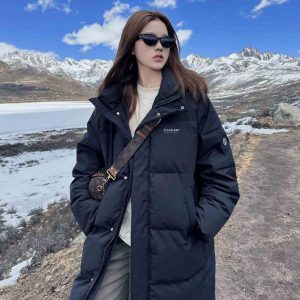 New Extra-thick Premium-feel Cotton Coat Thats Loose-fitting And Super Warm