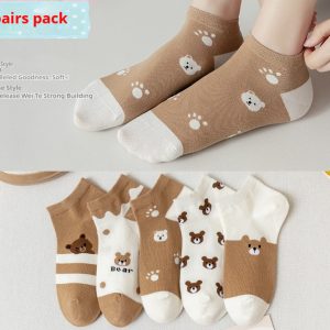 Preppy-style Thin Cute Womens Socks