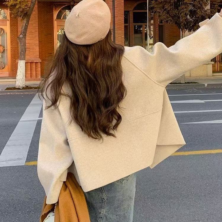 Short Wool Coat For Petite Women - الصورة 4