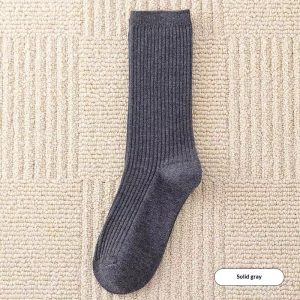 Thick Warm Wool Womens Tube Socks