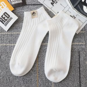 Mens Autumn Winter Thermal Cotton Breathable Socks With Odor-Resistant Properties