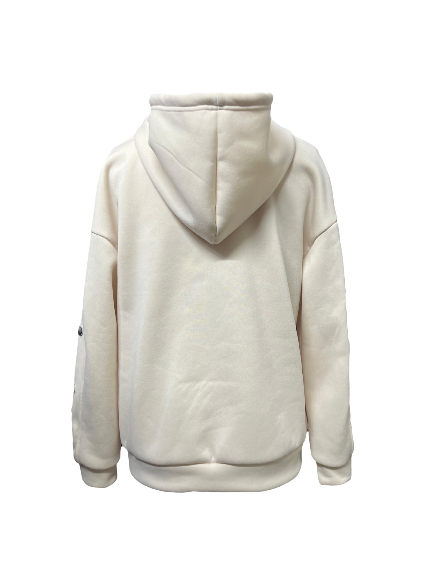 Womens Casual Stylish Solid-Color Mid-Length Sweater With Front Buttons - الصورة 5