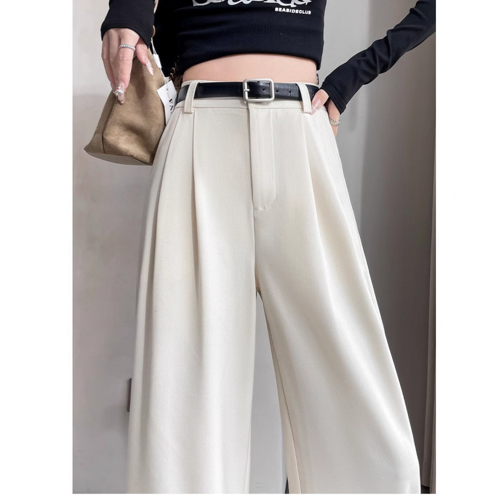 2025 SpringSummer High-End Flowy Suit Pants - الصورة 3