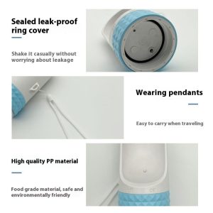 Dog Water Cup Portable Pet Supplies For Water Bottle Dog Drinking Bowl Cup Outdoor Travel Dogs Cats Water Dispenser Feeder