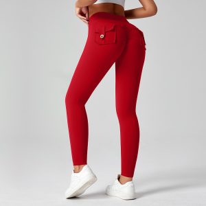 Fitness Yoga Pants For Women High-waisted Butt-lifting Stretchy Form-fitting Workout Tights