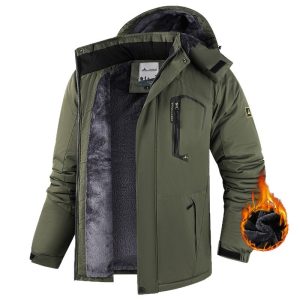 Warm Fleece Outdoor Windproof Mountaineering Cotton Jacket