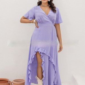 Fashionable Slim-fit Sexy And Elegant Plus-size Work Dress For Women