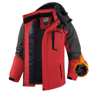 Warm Fleece Outdoor Windproof Mountaineering Cotton Jacket