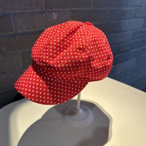 Dot Pattern Bow Tie Strap High-profile Appearance Level Sun Protection Baseball Cap