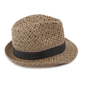 Mens Sun-Protective Hat British Jazz Hat Vintage Top Hat