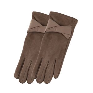 New Thickened Suede-fleece Gloves For Driving And Cycling