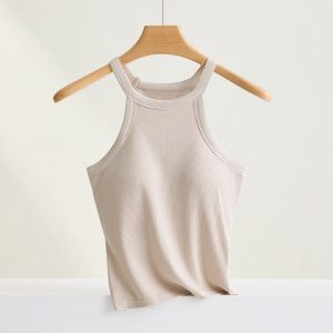 Women's  Camisole With Built-in Chest Pads
