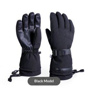 Outdoor Thickened Warm Waterproof And Anti-slip Finger Gloves