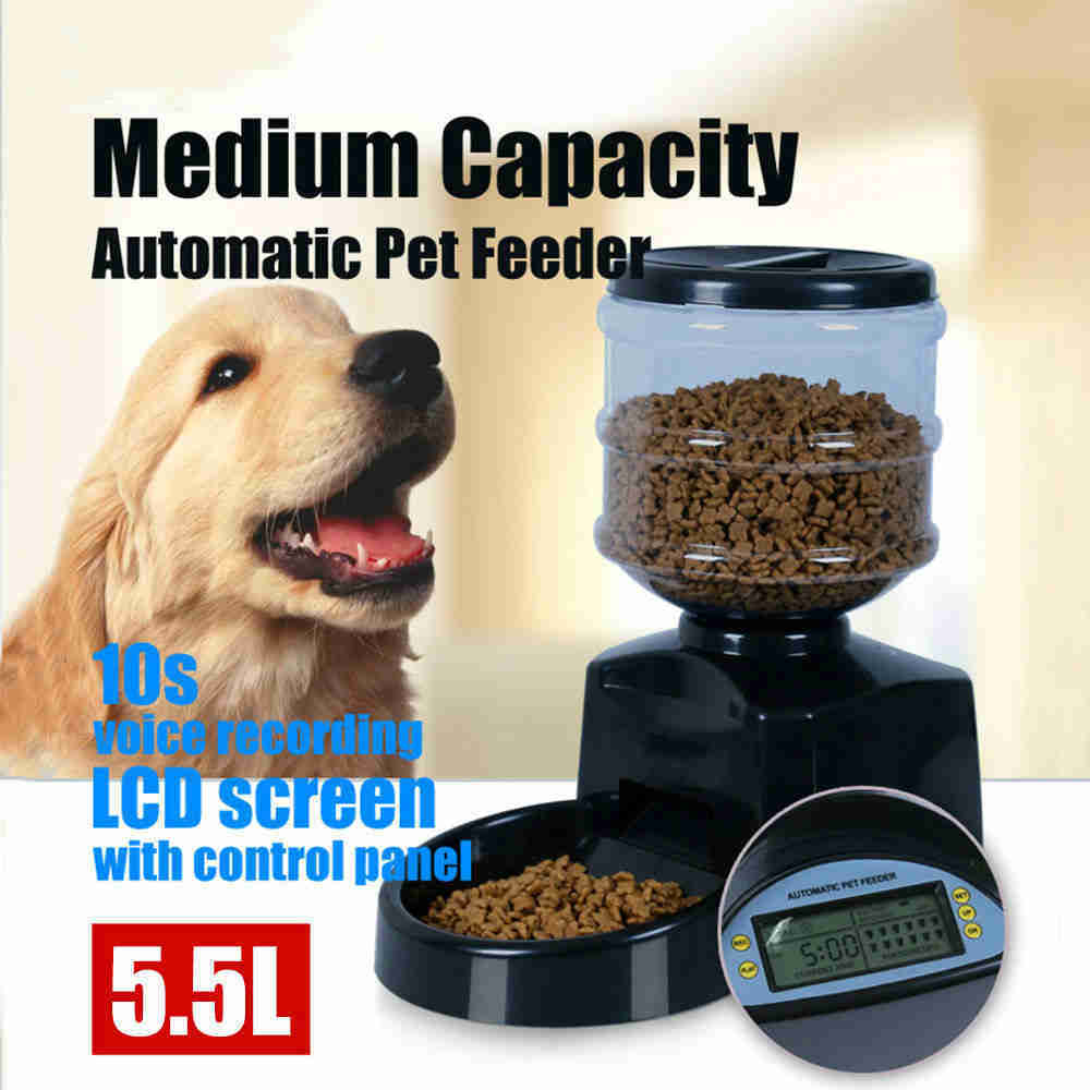 Timing Intelligent Automatic Feeder Snack Pet Supplies - الصورة 4