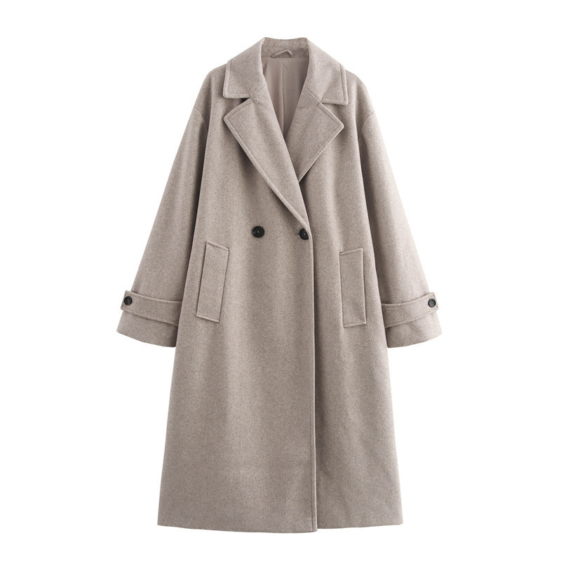Women's High-end Versatile Long Coat - Image 3