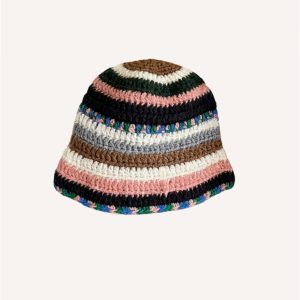 Atmosphere Hand-knitted Colorful Fisherman's Hat