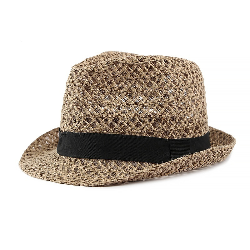 Mens Sun-Protective Hat British Jazz Hat Vintage Top Hat - Image 2