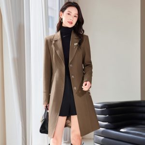 Women's Stylish And Elegant Trench Coat