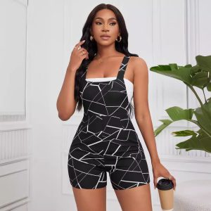 Stylish Casual And Minimalist Design Womens Jumpsuit