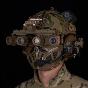 Tactical Half Face Scorpion Protective Mask