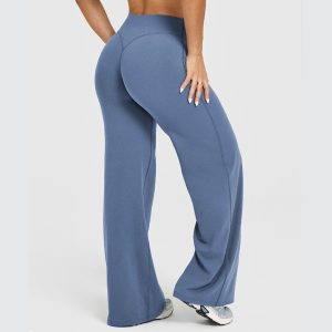 Women's Solid Color Casual Versatile Straight Leg Pants
