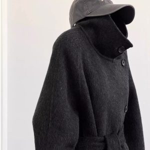 Fashionable Double-sided Cashmere Coat For Women