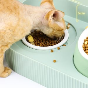 Pet Cat Bowl Ceramic Food Bowl Protect Cervical Spine Food Bowl Food Bowl
