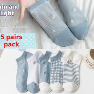 Preppy-style Thin Cute Womens Socks