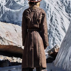 All-in-one Eco-friendly Suede Lambswool Long Coat