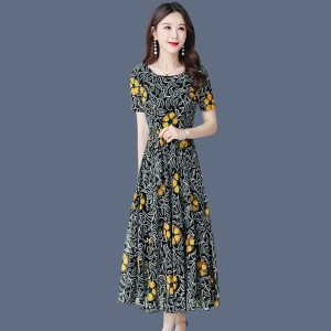 New Stylish Floral Dress That Adds A Youthful Elegant Touch