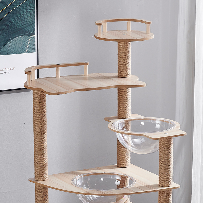 Pet Supplies Cat Climbing Frame Cat Nest Cat Scratch Board Cat Tree - الصورة 4