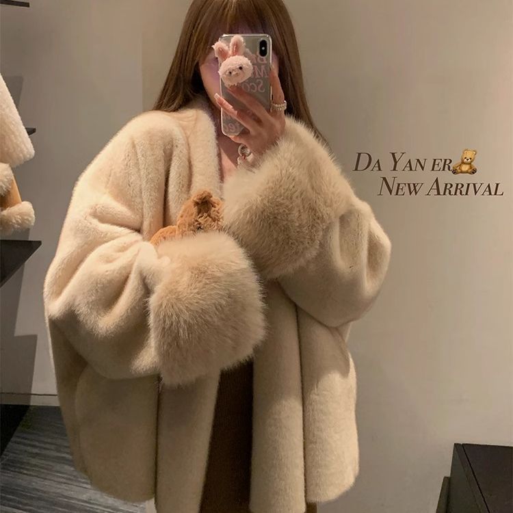 Elegant Loose-fit Fashion Coat For Women