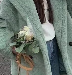 Caterpillar-style Long Coat Women's Faux Fur Jacket