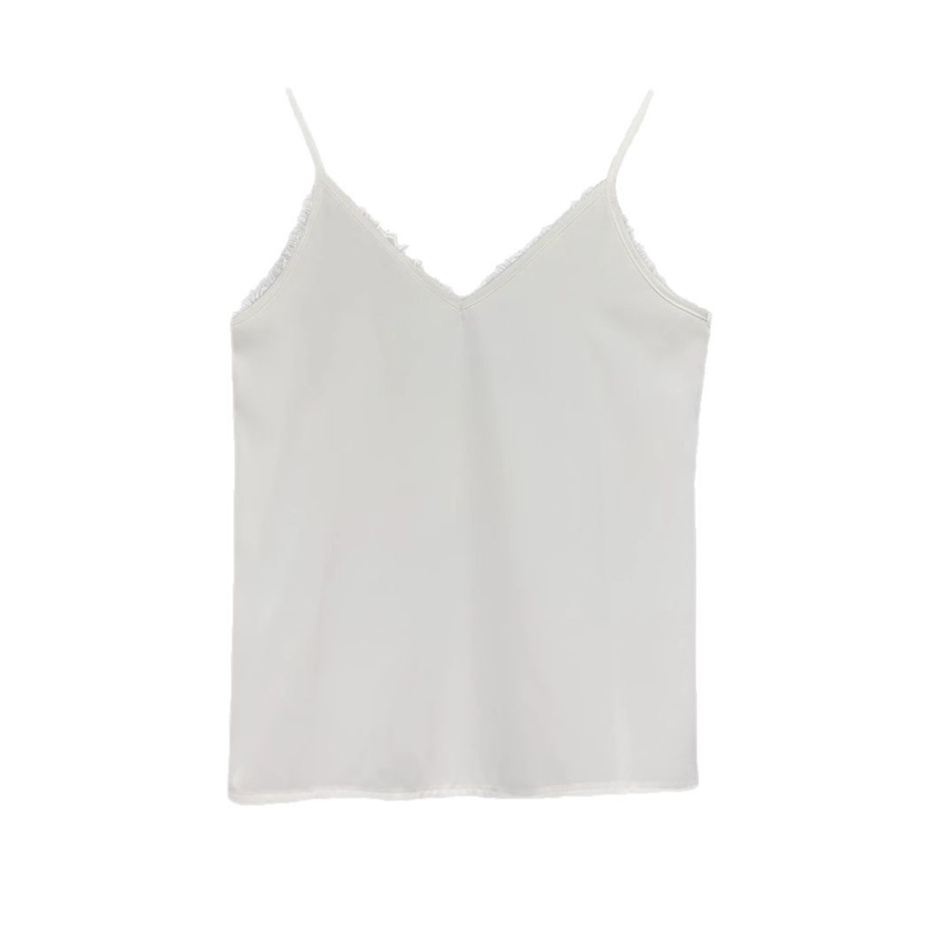 Womens Loose Outerwear Camisole With Straps - Image 2