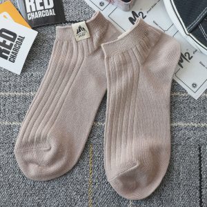 Mens Autumn Winter Thermal Cotton Breathable Socks With Odor-Resistant Properties