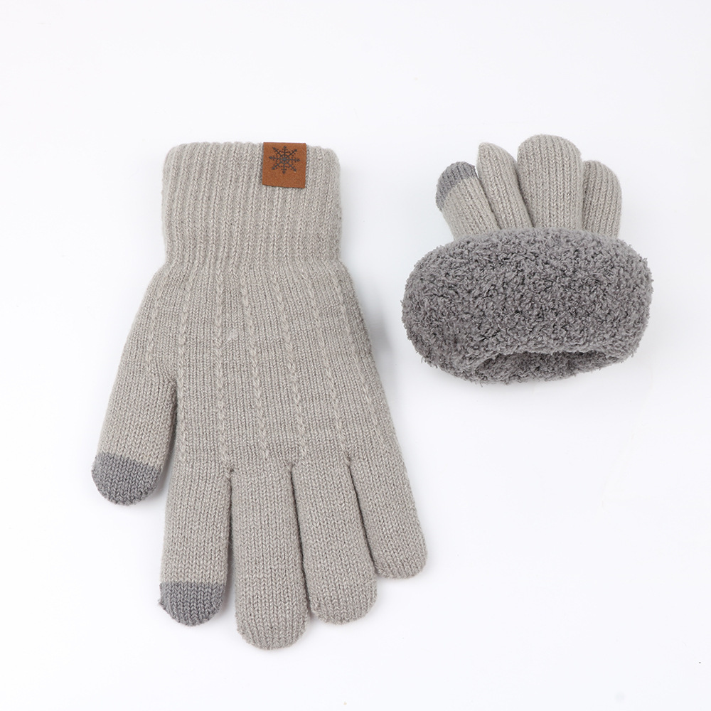 Gloves Outdoor Riding Wind-proof And Cold Protection Fleece-lined Thickened - Image 10