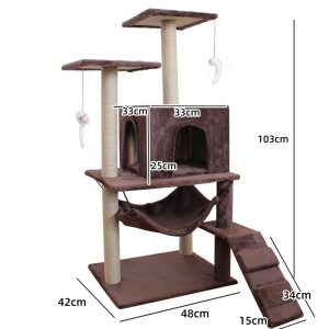 Cat Climbing Frame Scratching Post Sword Tree Climbing Toy