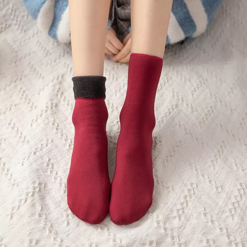 Womens Snow Socks For Fall And Winter - الصورة 8