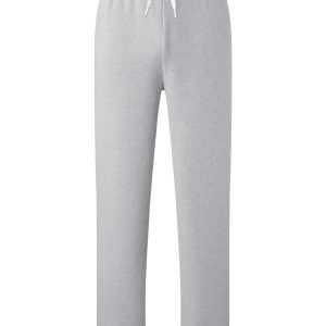 Women's Fleece-Lined Casual Straight-Leg Sports Sweatpants For Fall And Winter
