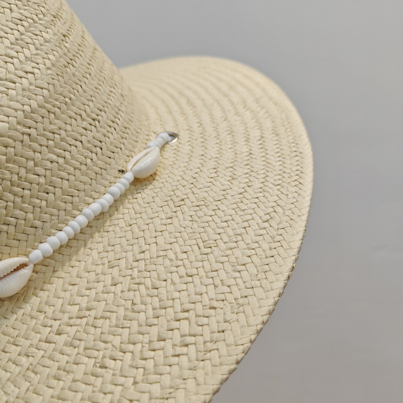Stylish Flat-brim Sun Hat For Summer Outings And The Beach - Image 3