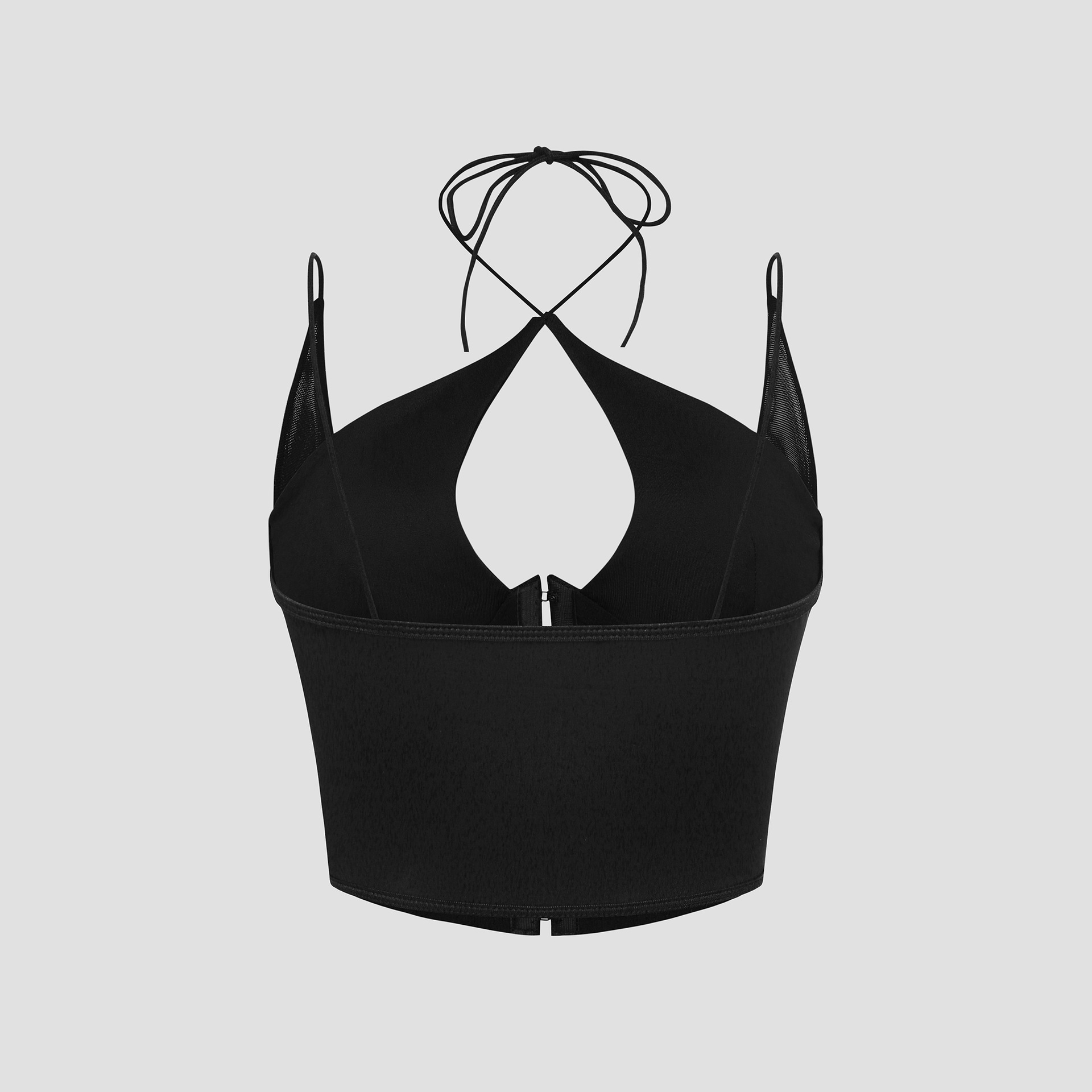 Womens Fashion Sheer Sexy Halter Strap Top - الصورة 4