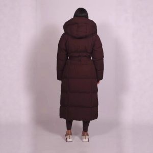 Womens Stylish Warm Coat With A Fur Collar